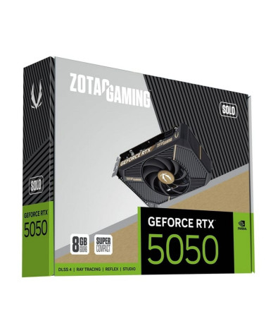 Видеокарта Zotac RTX5050 SOLO 8GB GDDR6 128bit 3xDP HDMI 1FAN LITE PACK