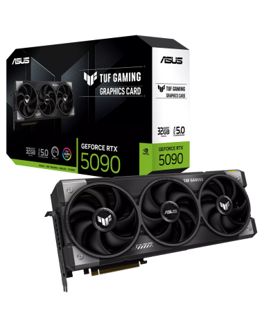 Видеокарта ASUS RTX5090 TUF GAMING 32GB GDDR7 512bit 3xDP 2xHDMI 3FAN RTL (TUF-RTX5090-32G-GAMING)