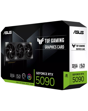 Видеокарта ASUS RTX5090 TUF GAMING 32GB GDDR7 512bit 3xDP 2xHDMI 3FAN RTL (TUF-RTX5090-32G-GAMING)