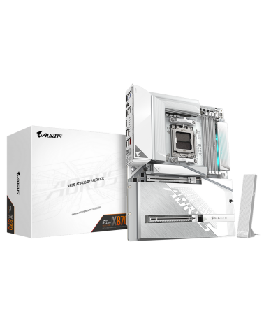 Материнская плата Gigabyte X870 AORUS STEALTH ICE, RTL