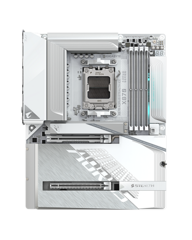 Материнская плата Gigabyte X870 AORUS STEALTH ICE, RTL