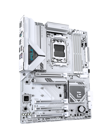 Материнская плата Gigabyte OEM B850 EAGLE ICE, Socket AM5, AMD B850, 4xDDR5-5200, HDMI+DP, 4xPCI-Ex16, 4xSATA3(RAID 0/1/10), 3xM