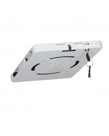 2mVESA MiniFit P100 - Напольная стойка для планшета iPAD 10.5", наклон ±90°, вращение 360°, В 1010мм, замок, серебро