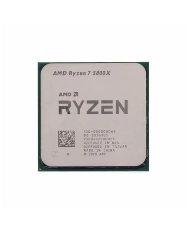 Центральный Процессор AMD RYZEN 7 5800X BOX (Vermeer, 7nm, C8/T16, Base 3,80GHz, Turbo 4,70GHz, Without Graphics, L3 32Mb, TDP 1