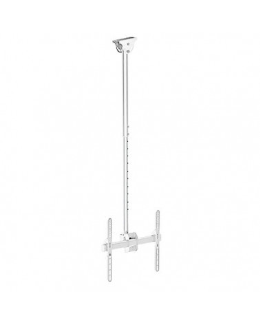 Arm Media LCD-1700 кронштейн потолочный для ТВ 26"-65" белый,1060-1560мм, max VESA 400x400 мм