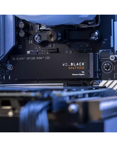 Твердотельный накопитель SSD Western Digital SSD SN7100 M2.2280 PCIe 4.0 500Gb, 6800MBs/5000MBs, TBW 300, WDS500G4X0E, 1 year