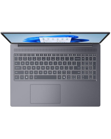 Ноутбук Lenovo IdeaPad Slim 3 16AHP10 AMD Ryzen 5 8640HS/16Gb/SSD512Gb/16"/IPS/WUXGA/1920x1200/60Hz/NoOS/Luna Grey/1.73kg (83KB0