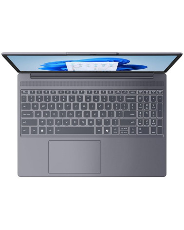 Ноутбук Lenovo IdeaPad Slim 3 15AHP10 AMD Ryzen 7 8840HS/16Gb/SSD512Gb/15.3"/IPS/WUXGA/1920x1200/60Hz/NoOS/Luna Grey/1.63kg (83K
