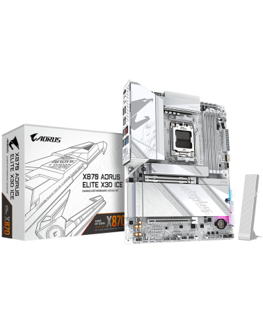 Материнская плата Gigabyte X870 AORUS ELITE X ICE,