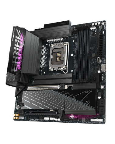Материнская плата Gigabyte OEM B860M AORUS ELITE WIFI6E, Socket 1851, Intel®B860, 4xDDR5-6400, HDMI+DP, 2xPCI-Ex16, 4xSATA3(RAID