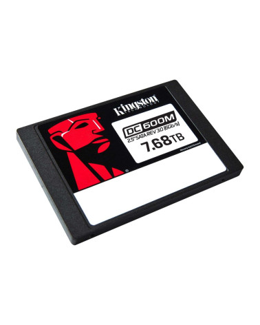 Твердотельный накопитель SSD Kingston 7680GB Enterprise 2.5" SATA 3 R560/W530MB/S 3D TLC MTBF 2M 94 000/34 000 IOPS 14016TBW