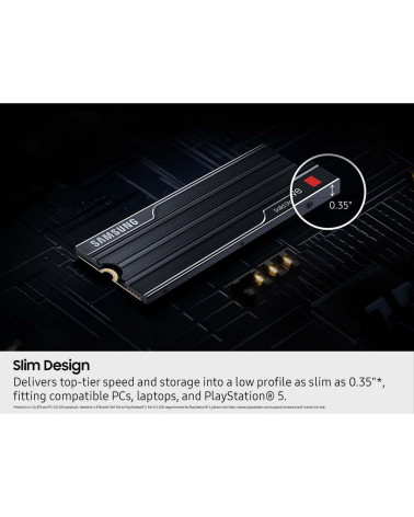 Твердотельный накопитель SSD Samsung M.2 2280 1TB Samsung 9100 PRO Black Client SSD  PCIe Gen5x4 with NVMe, 14700/13300, IOPS 18