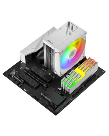 Вентилятор для процессора ID-Cooling FROZN A410 SE ARGB WHITE 180W/Intel 1700, 12*, 115*,AMD AM5,AM4/Screws