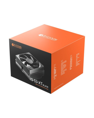 Вентилятор для процессора ID-Cooling IS-53XT 120W/PWM/all Intel /AMD AM4/ Low profile/Screws