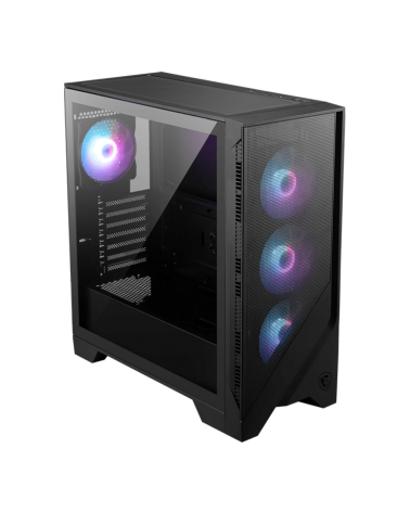 Корпус для ПК MSI MAG FORGE 321R AIRFLOW 2xUSB 3.2 Gen 1, 1xUSB 3.2 Gen2 Type-C, 4x120mm ARGB Fan, ESD ARGB Control Board, Tempe
