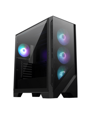 Корпус для ПК MSI MAG FORGE 321R AIRFLOW 2xUSB 3.2 Gen 1, 1xUSB 3.2 Gen2 Type-C, 4x120mm ARGB Fan, ESD ARGB Control Board, Tempe