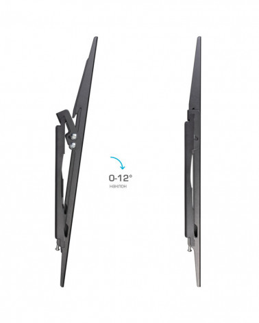 Arm Media STEEL-4 черный кронштейн на стену для ТВ 22"-65"