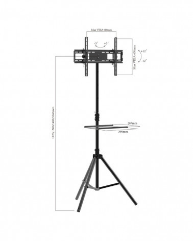 ARM MEDIA TR-STAND-2 стойка-тренога для LED/LCD/PLASMA телевизоров