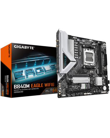 Материнская плата Gigabyte B840M EAGLE WIFI6, RTL