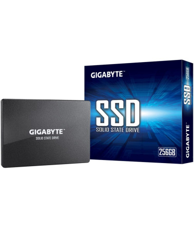 Твердотельный накопитель SSD Gigabyte GP-GSTFS31256GTND 256GB 2.5" Client SATA 6Gb/s, 520/500, IOPS 80/85K, MTBF 2M, TLC, DRAM l