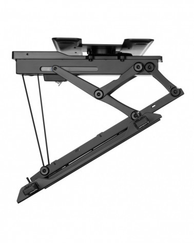 Brateck PLB-M 0546 DS Потолочный моторизованный кронштейн ТВ 23"-70", Радио Пульт, Поворот 180°