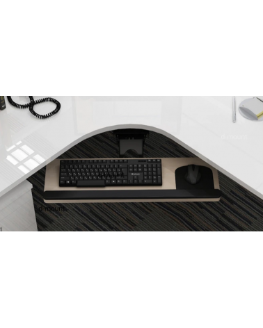 Prime T6 кронштейн для клавиатуры с подставкой для мыши, регулируемая высота, подставка для запястья