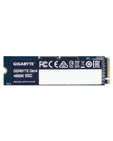 Твердотельный накопитель SSD Gigabyte M.2 2280 500GB Gen4 4000E SSD PCI Express 4.0x4, NVMe 1.4, 3600/3000, MTBF 1.5M, 3D NAND, 