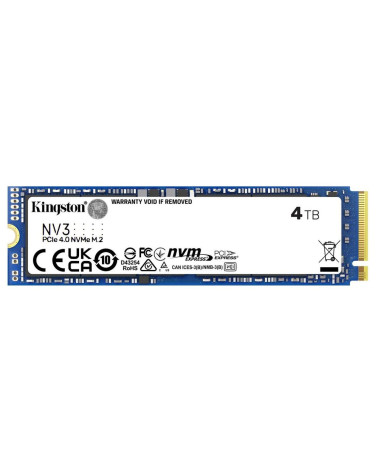 Твердотельный накопитель SSD Kingston PCIe 4.0 x4 4TB SNV3S/4000G NV3 M.2 2280