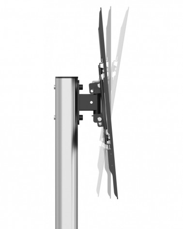 Стойка для телевизора Cactus CS-ST97-D черный 37"-70" макс. 50 кг напольный