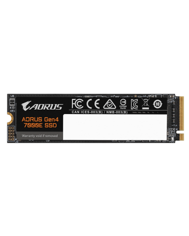 Твердотельный накопитель SSD Gigabyte M.2 2280 2TB AORUS Gen4 7000E AG470E2TB PCI-Express 4.0 x4, NVMe 1.4 7100/6100