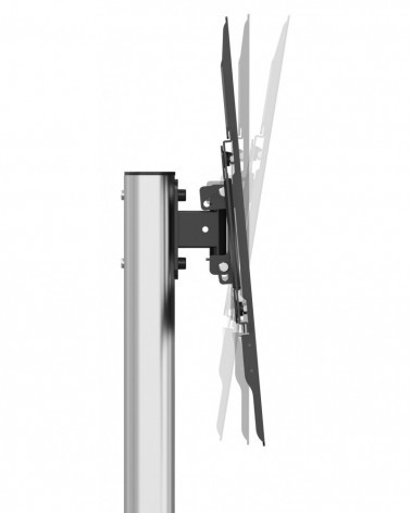 Стойка для телевизора Cactus CS-ST97-D черный 37"-70" макс. 50 кг напольный