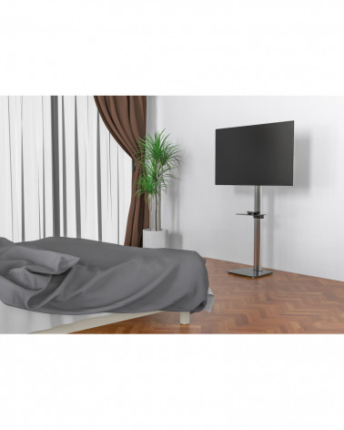 Стойка для телевизора Cactus CS-ST97-D черный 37"-70" макс. 50 кг напольный