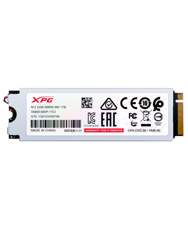 Твердотельный накопитель SSD XPG M.2 2280 1TB MARS 980 PRO PCIe 5.0 x4