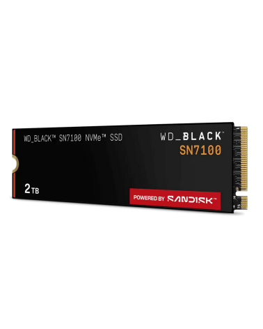 Твердотельный накопитель SSD Western Digital M.2 2280 2TB WD Black  WDS200T4X0E PCIe Gen4 x4, NVMe