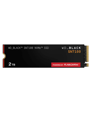 Твердотельный накопитель SSD Western Digital M.2 2280 2TB WD Black  WDS200T4X0E PCIe Gen4 x4, NVMe