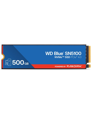 Твердотельный накопитель SSD Western Digital M.2 500GB Blue SN510 SSD WDS500G5B0E PCIe NVMe 4.0 x4