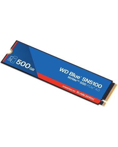 Твердотельный накопитель SSD Western Digital M.2 500GB Blue SN510 SSD WDS500G5B0E PCIe NVMe 4.0 x4