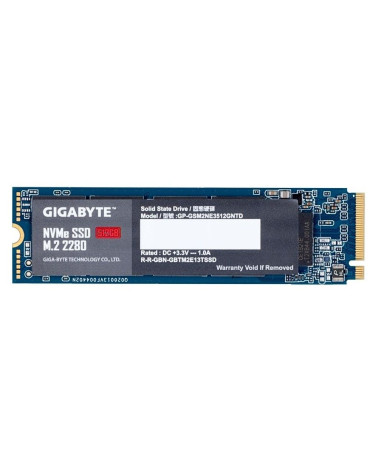 Твердотельный накопитель SSD Gigabyte M.2 2280 512GB PCI-Express 3.0 x4, NVMe 1.3