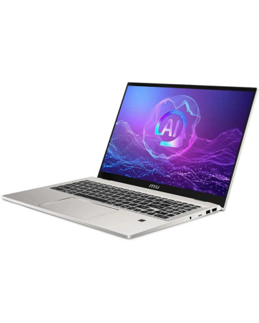 Ноутбук MSI Prestige A16 AI+ A3HMG-083RU AMD Ryzen AI 9 365/32Gb/SSD1Tb/16"/OLED/WQUXGA/3840x2400/Win11/Urban Silver (9S7-159K32