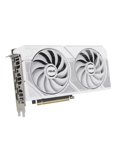 Видеокарта ASUS RTX5060 DUAL OC WHITE 8GB GDDR7 128bit 3xDP HDMI 2FAN RTL (DUAL-RTX5060-O8G-WHITE)