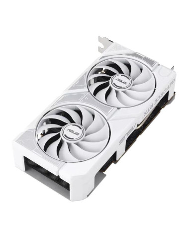 Видеокарта ASUS RTX5060 DUAL OC WHITE 8GB GDDR7 128bit 3xDP HDMI 2FAN RTL (DUAL-RTX5060-O8G-WHITE)