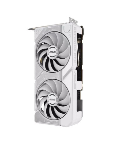 Видеокарта ASUS RTX5060 DUAL OC WHITE 8GB GDDR7 128bit 3xDP HDMI 2FAN RTL (DUAL-RTX5060-O8G-WHITE)