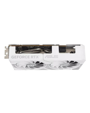 Видеокарта ASUS RTX5060 DUAL OC WHITE 8GB GDDR7 128bit 3xDP HDMI 2FAN RTL (DUAL-RTX5060-O8G-WHITE)