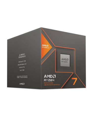 Центральный Процессор AMD RYZEN 7 8700G BOX (Phoenix, 4nm, C8/T16, Base 4,20GHz, Turbo 5,10GHz, RDNA 3.0 Graphics, L3 16Mb, TDP 