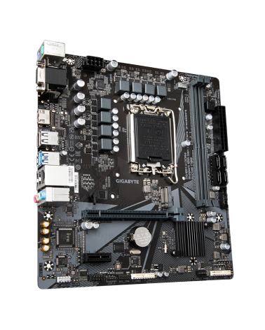 Материнская плата Gigabyte H610M H DDR4, Socket 1700, Intel®H610, 2xDDR4-3200, D-SUB+HDMI, 1xPCI-Ex16, 1xPCI-Ex1, 4xSATA3, 1xM.2