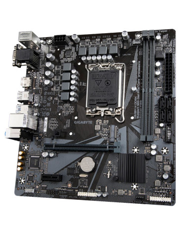 Материнская плата Gigabyte H610M H DDR4, Socket 1700, Intel®H610, 2xDDR4-3200, D-SUB+HDMI, 1xPCI-Ex16, 1xPCI-Ex1, 4xSATA3, 1xM.2