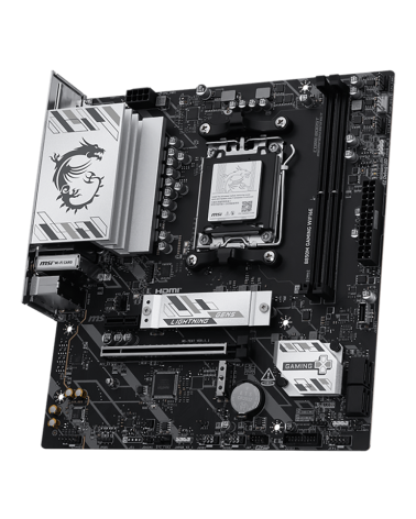 Материнская плата MSI B850M GAMING WIFI6E B850, AM5, 2*DDR5, 1*PCIEx16,1*PCIEx1, 2*M.2, 2*TypeC, 5*USB3.2Gen1, 6*USB2.0, 4*SATA3