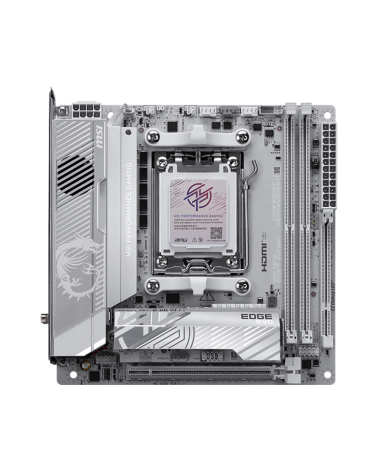 Материнская плата MSI MPG X870I EDGE TI EVO WIFI X870, AM5, 2*DDR5, 1*PCIEx16, 1*M.2, 2*TypeC, 5*USB3.2Gen2, 2*USB3.2Gen1, 2*USB