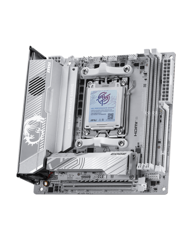 Материнская плата MSI MPG X870I EDGE TI EVO WIFI X870, AM5, 2*DDR5, 1*PCIEx16, 1*M.2, 2*TypeC, 5*USB3.2Gen2, 2*USB3.2Gen1, 2*USB