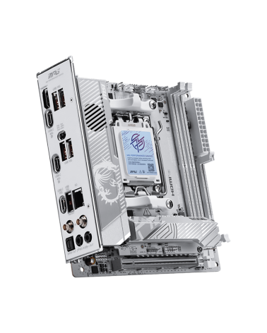 Материнская плата MSI MPG X870I EDGE TI EVO WIFI X870, AM5, 2*DDR5, 1*PCIEx16, 1*M.2, 2*TypeC, 5*USB3.2Gen2, 2*USB3.2Gen1, 2*USB